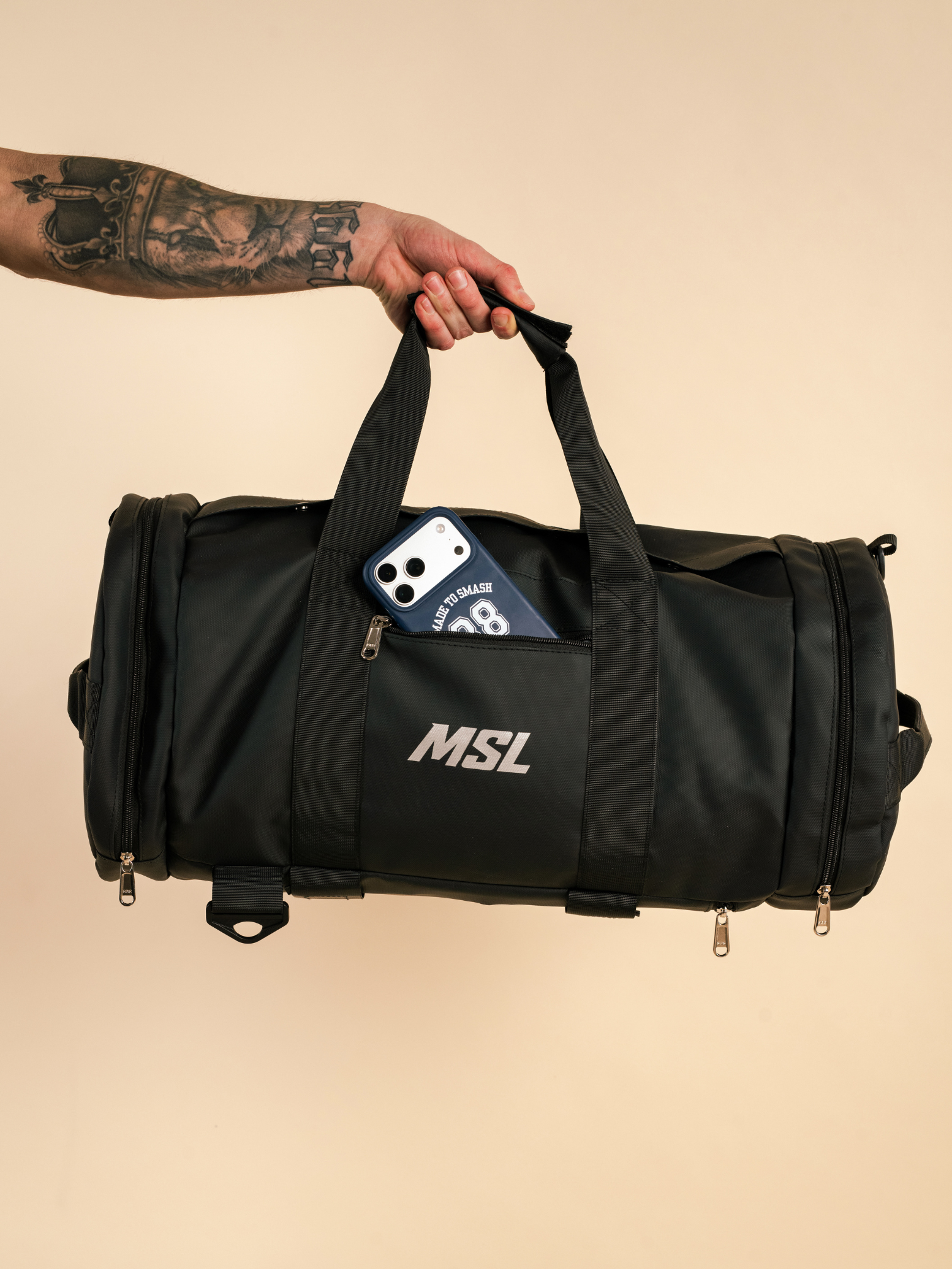 Torba sportowa 2w1 Utility Bag - Reflective Black